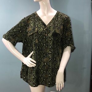 Elementz 3X Lightweight Blouse